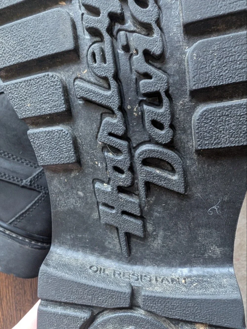 Harley-Davidson Badlands Black Nubuck Leather Motorcycle Biker Boots
